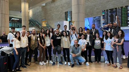 فرقة نسيج للدبكة والغناء والفولكلورالشعبي تتألّق في جورجيا